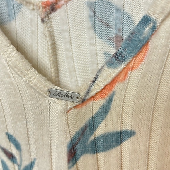 - NWT Gilly Hicks Wide Leg Floral Romper - Picture 6 of 8